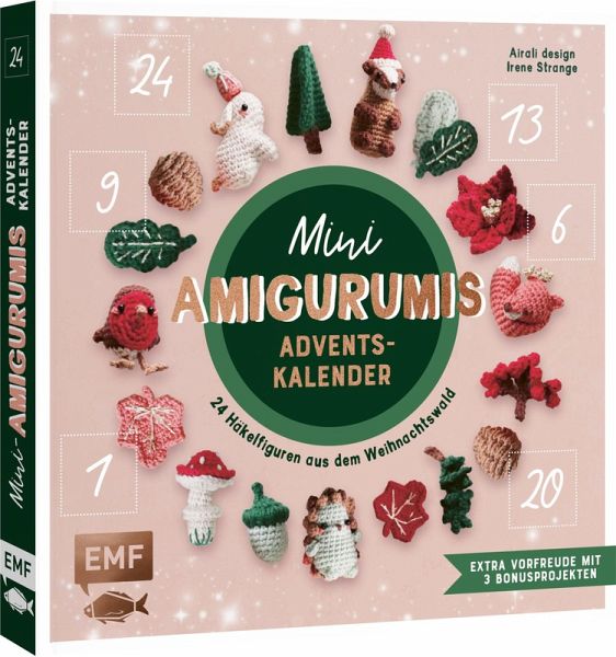 Mini-Amigurumis Adventskalender - Weihnachten im Wald Mini-Amigurumis Adventskalender - Weihnachten im Wald