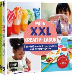 Cover Mein buntes XXL-Kreativ-Labor - Zwei Bücher im Bundle: Über 100 coole Experimente und Kunstprojekte