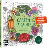 Gartenparadies - Florale Motive und Tiere ausmalen Gartenparadies - Florale Motive und Tiere ausmalen