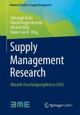 Supply Management Research (eBook, PDF)