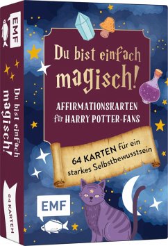 Cover Kartenset: Du bist einfach magisch! Affirmationskarten für Harry Potter-Fans