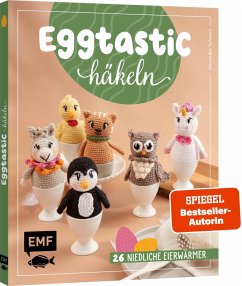 Eggtastic häkeln - Niedliche Eierwärmer - Schwarz, Alexandra