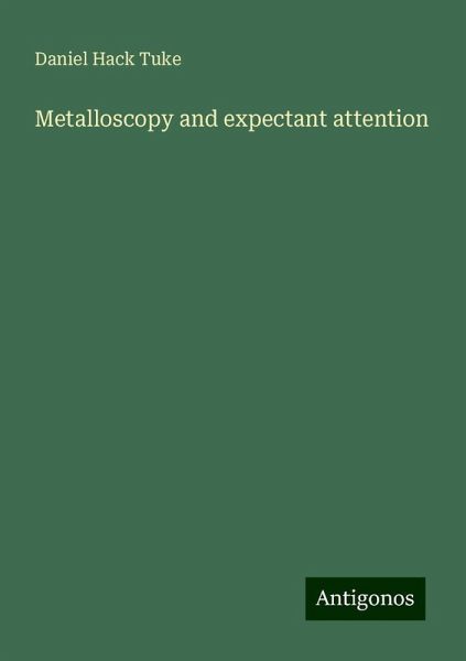 Metalloscopy and expectant attention Metalloscopy and expectant attention