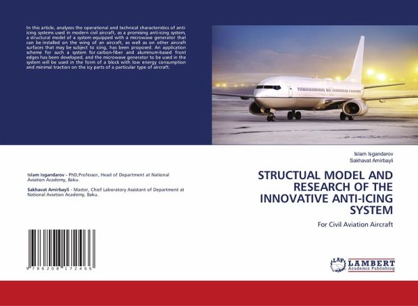 STRUCTUAL MODEL AND RESEARCH OF THE INNOVATIVE ANTI-ICING SYSTEM STRUCTUAL MODEL AND RESEARCH OF THE INNOVATIVE ANTI-ICING SYSTEM