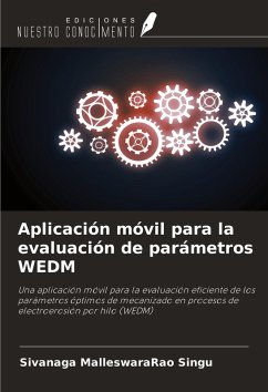 Cover Aplicación móvil para la evaluación de parámetros WEDM