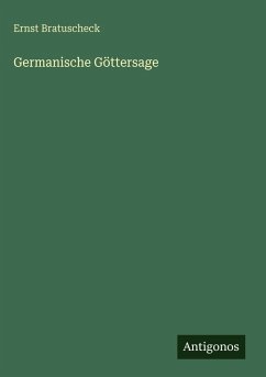 Cover Germanische Göttersage