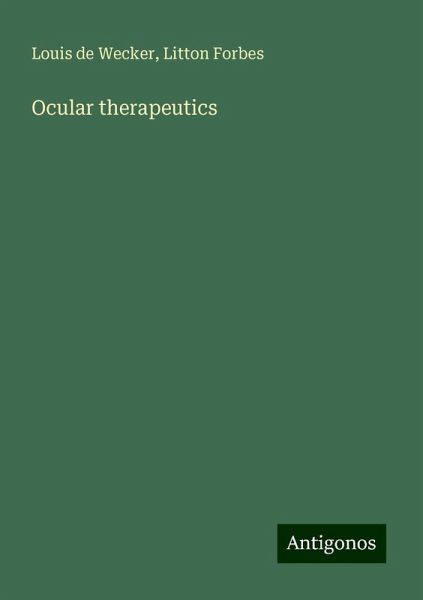 Ocular therapeutics Ocular therapeutics