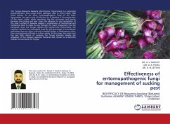 Cover Effectiveness of entomopathogenic fungi for management of sucking pest
