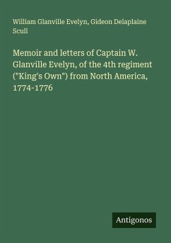 Cover Memoir and letters of Captain W. Glanville Evelyn, of the 4th regiment (