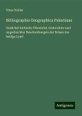 Bibliographia Geographica Palestinae