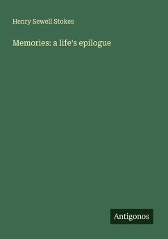 Cover Memories: a life's epilogue