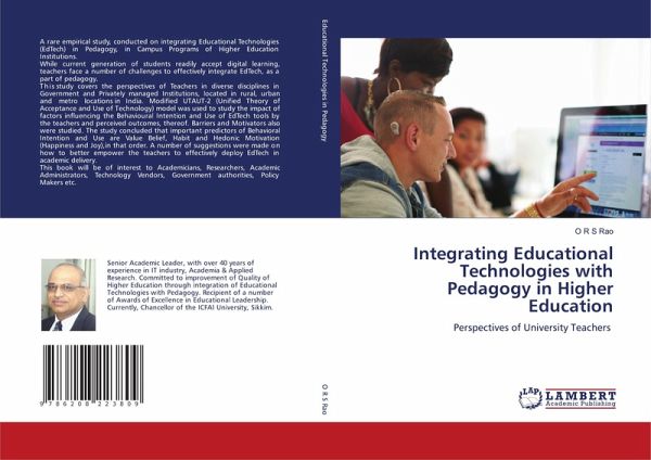 Integrating Educational Technologies with Pedagogy in Higher Education Integrating Educational Technologies with Pedagogy in Higher Education