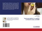 Taste perception in relation to Dental caries and BMI