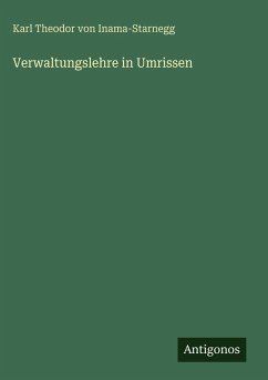 Cover Verwaltungslehre in Umrissen