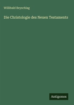 Cover Die Christologie des Neuen Testaments