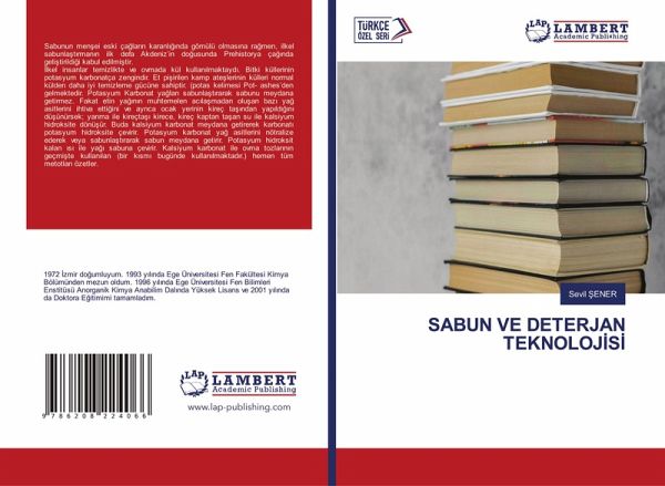 SABUN VE DETERJAN TEKNOLOJ¿S¿ SABUN VE DETERJAN TEKNOLOJ¿S¿