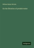 On the filtration of potable water On the filtration of potable water
