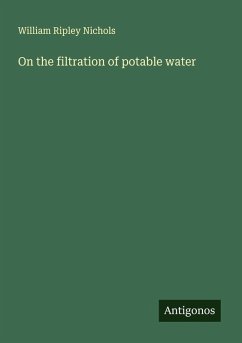 Cover On the filtration of potable water