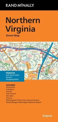 Cover Rand McNally Folded Map: Northern Virginia Street Map