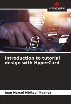 Cover Introduction to tutorial design with HyperCard