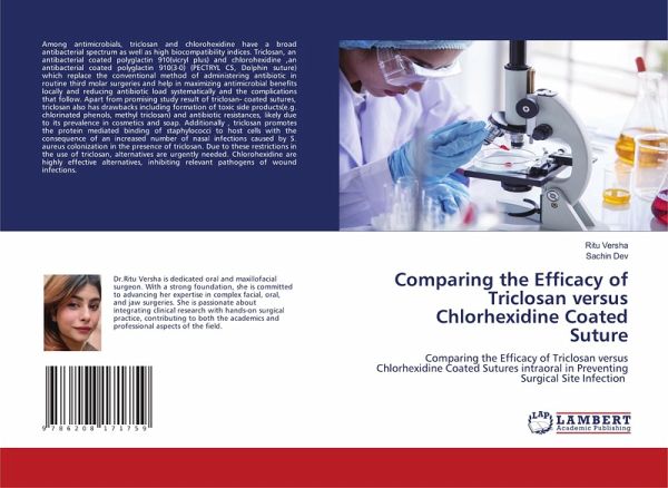 Comparing the Efficacy of Triclosan versus Chlorhexidine Coated Suture Comparing the Efficacy of Triclosan versus Chlorhexidine Coated Suture