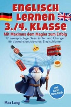Cover Englisch Lernen 3./4. Klasse - Mit Maximus dem Magier zum Erfolg