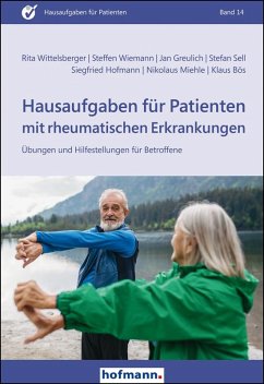 Cover Hausaufgaben für Patienten mit rheumatischen Erkrankungen