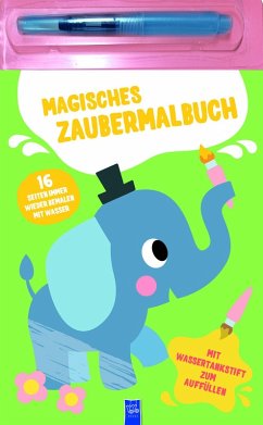 Cover Magisches Zaubermalbuch - Grün (Elefant)