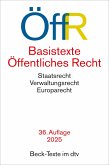 Basistexte Öffentliches Recht Basistexte Öffentliches Recht