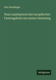Neue Lepidopteren des europäischen Faunengebiets aus meiner Sammlung Neue Lepidopteren des europäischen Faunengebiets aus meiner Sammlung