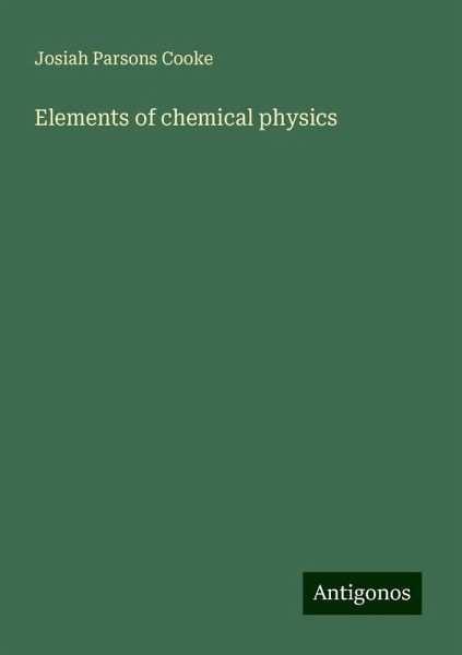 Elements of chemical physics