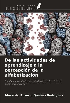Cover De las actividades de aprendizaje a la percepción de la alfabetización