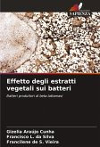 Effetto degli estratti vegetali sui batteri Effetto degli estratti vegetali sui batteri