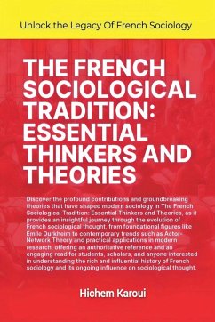 Cover The French Sociological Tradition