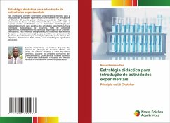 Estratégia didáctica para introdução de actividades experimentais - Pina, Manuel Kalelessa