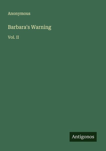 Barbara's Warning