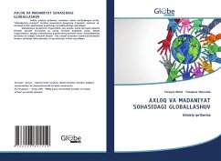 AXLOQ VA MADANIYAT SOHASIDAGI GLOBALLASHUV Cover AXLOQ VA MADANIYAT SOHASIDAGI GLOBALLASHUV