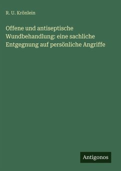 Cover Offene und antiseptische Wundbehandlung: eine sachliche Entgegnung auf persönliche Angriffe