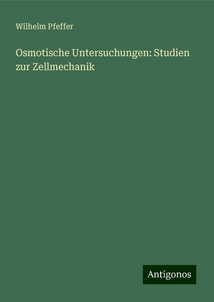 Osmotische Untersuchungen: Studien zur Zellmechanik