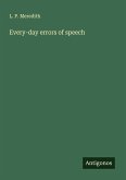 Every-day errors of speech