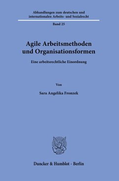 Cover Agile Arbeitsmethoden und Organisationsformen