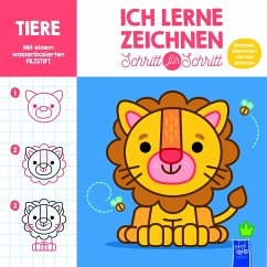 Cover Ich lerne zeichnen - Schritt für Schritt: Tiere