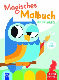 Cover Magisches Malbuch für unterwegs - Cover Eule