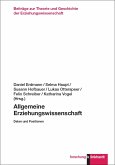 Allgemeine Erziehungswissenschaft Allgemeine Erziehungswissenschaft