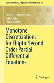 Monotone Discretizations for Elliptic Second Order Partial Differential Equations