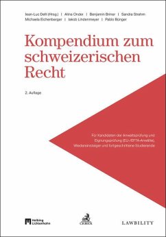 Cover Kompendium zum schweizerischen Recht