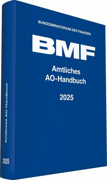 Amtliches AO-Handbuch 2025 Amtliches AO-Handbuch 2025