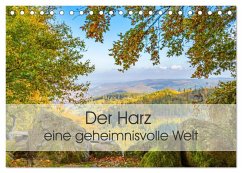 Der Harz - eine geheimnisvolle Welt (Tischkalender 2025 DIN A5 quer), CALVENDO Monatskalender