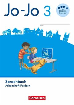Cover Jo-Jo Sprachbuch 3. Schuljahr - Allgemeine Ausgabe 2024 - Arbeitsheft Fördern