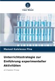 Unterrichtsstrategie zur Einführung experimenteller Aktivitäten